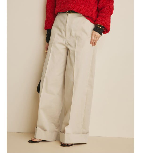 Plage「organic cotton chino パンツ」|チノ|