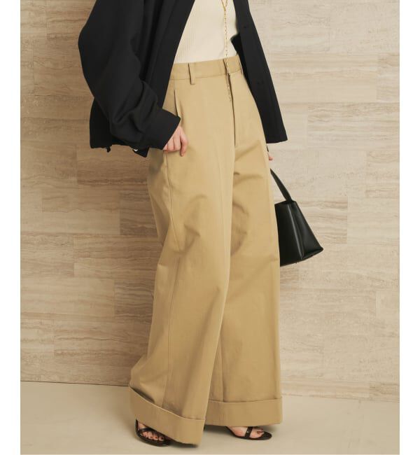 Plage「organic cotton chino パンツ」|チノ|