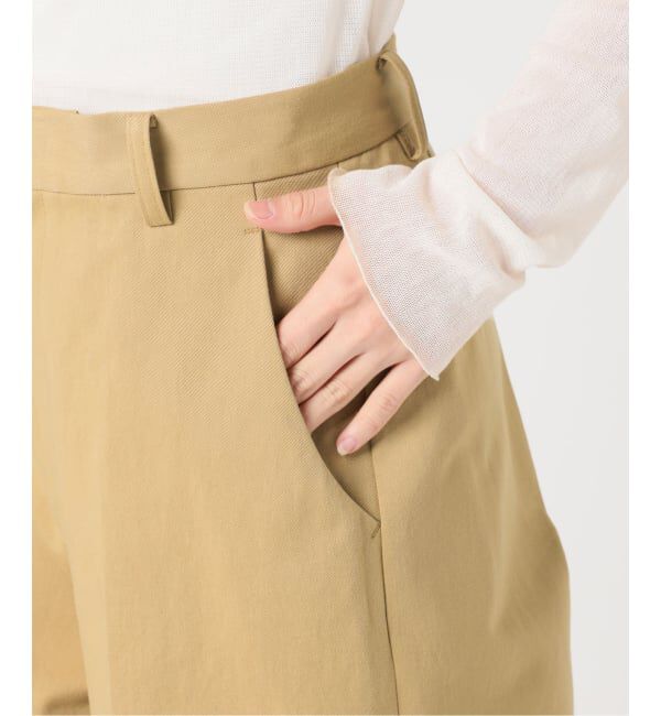 Plage「organic cotton chino パンツ」|チノ|