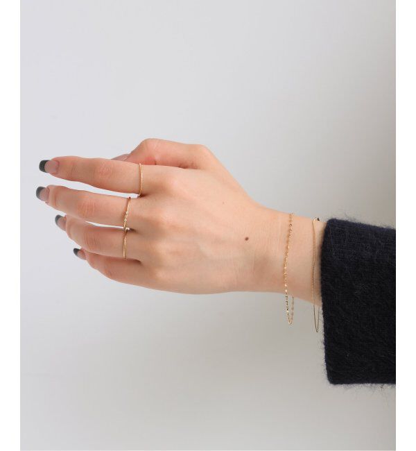 SLOBE IENA「《WEB/一部店舗限定》SLOBE 3粒リング」|リング|