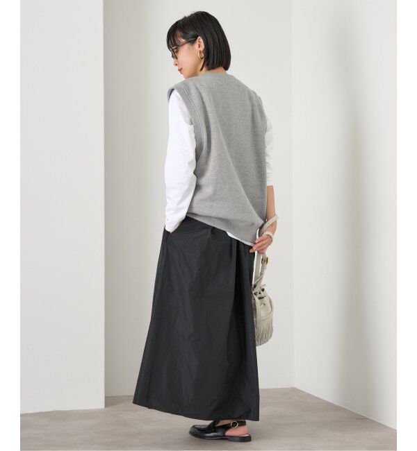 IENA「タフタフレアスカート」|スカート|