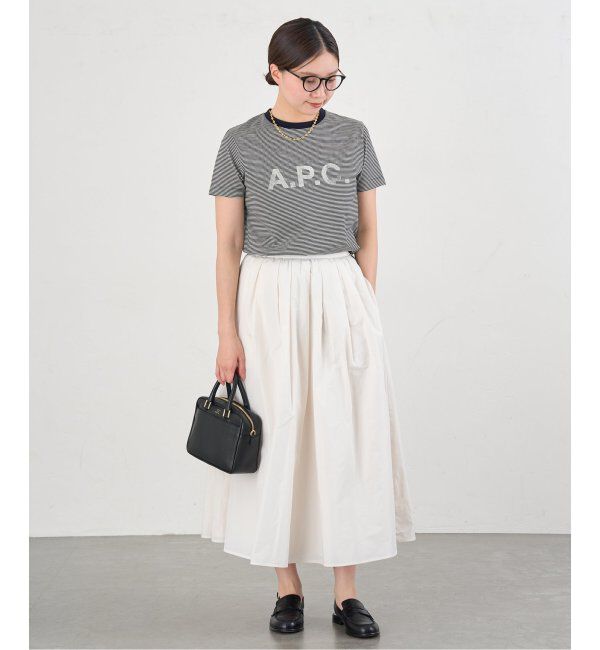 IENA「タフタフレアスカート」|スカート|