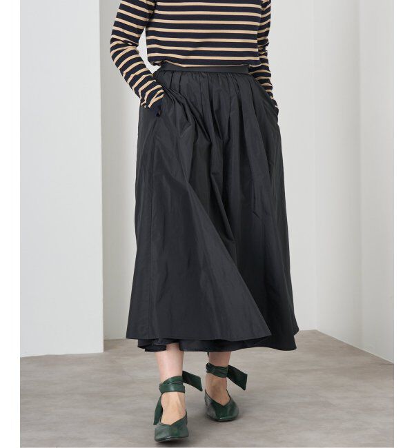 IENA「タフタフレアスカート」|スカート|