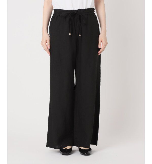 IENA LA BOUCLE「IENA LA BOUCLE リネンブロードイージーパンツ」|その他|