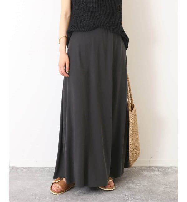 SLOBE IENA「《3サイズ展開/追加2》フィブリルマーメイドフレアスカート」|スカート|