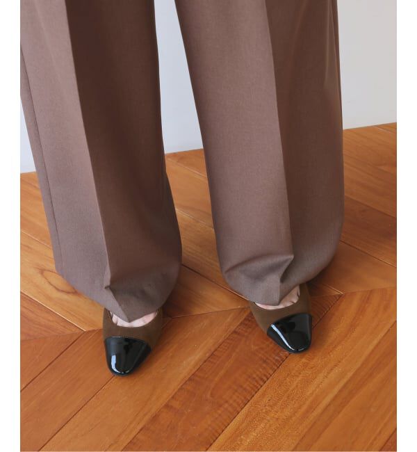 SLOBE IENA「SLOBE パテントバックスリングパンプス」|パンプス|