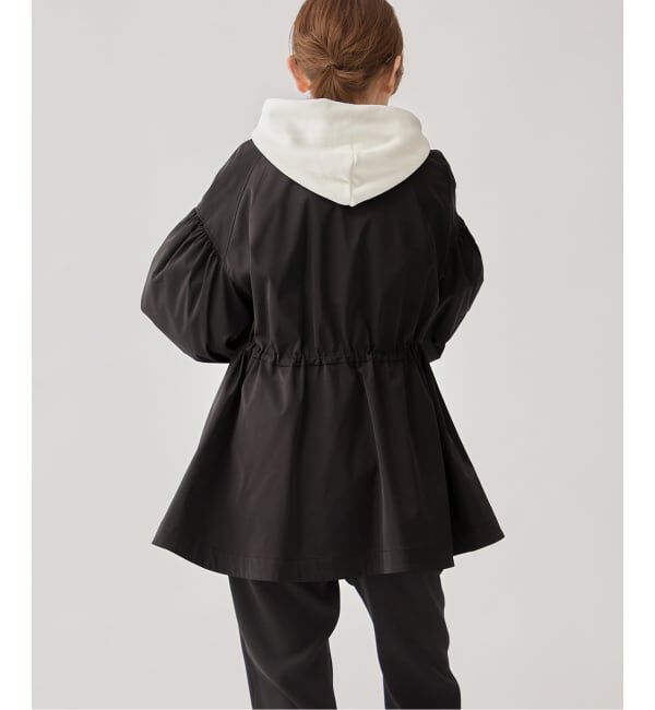 VERMEIL par iena「《追加》ノーカラーギャザーZIPブルゾン」|その他|