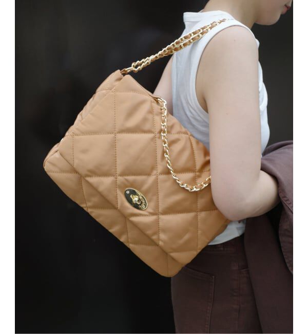 SLOBE IENA「OUTDOOR/アウトドア SLOBE別注 キルティンクショルダーバッグ」|ショルダー・メッセンジャー|