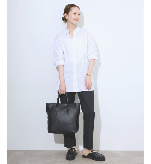 SLOBE IENA「MARCO BIANCHINI/マルコビアンキーニ レザートートBAG 24056」|トートバッグ|