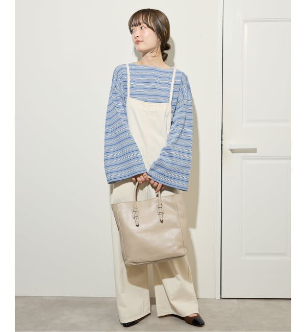 SLOBE IENA「MARCO BIANCHINI/マルコビアンキーニ レザートートBAG 24056」|トートバッグ|