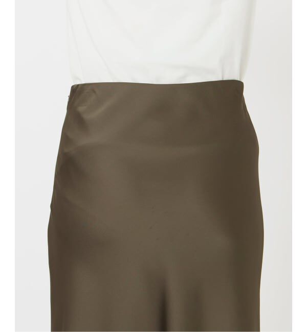 SLOBE IENA「サテンナロースカート」|スカート|