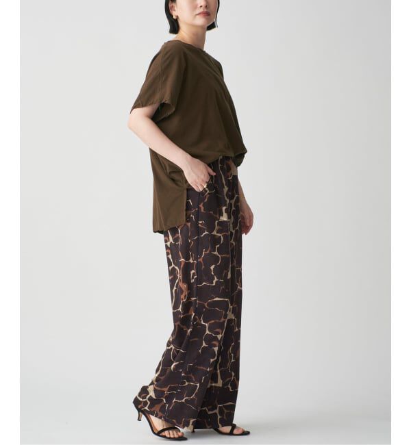 VERMEIL par iena「giraffe pattern ドロストパンツ」|その他|