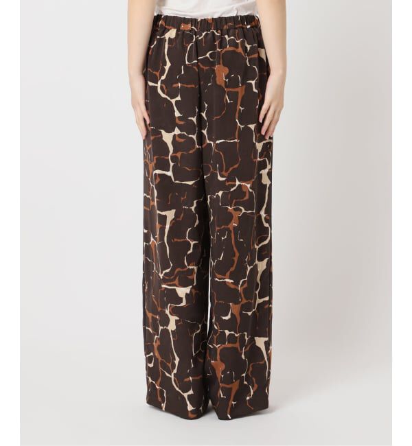 VERMEIL par iena「giraffe pattern ドロストパンツ」|その他|