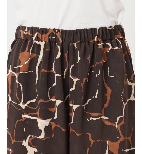 VERMEIL par iena「giraffe pattern ドロストパンツ」|その他|