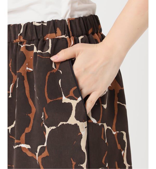 VERMEIL par iena「giraffe pattern ドロストパンツ」|その他|