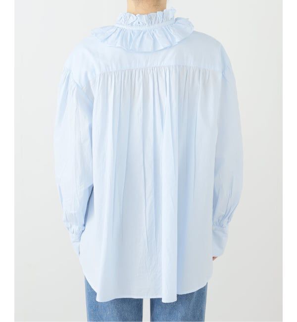 SLOBE IENA「フリルカラーブラウス」|シャツ・ブラウス|