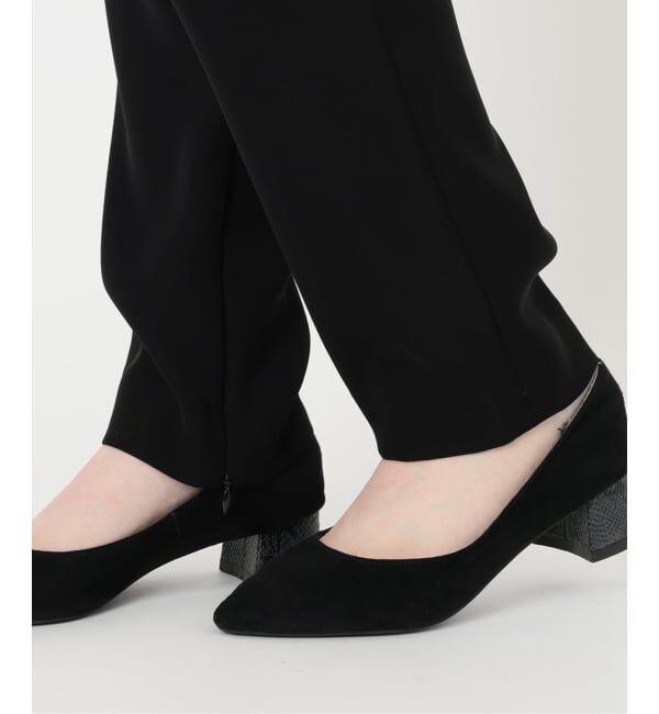 VERMEIL par iena「《追加》ツイルストレッチスリムパンツ」|スラックス|