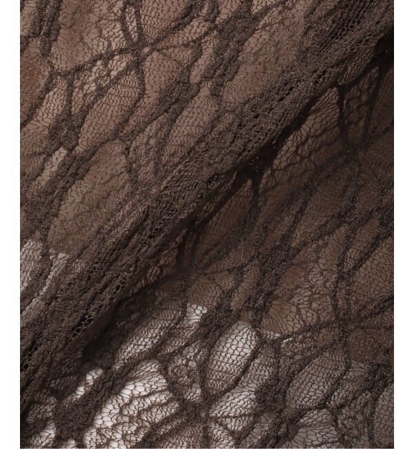 SLOBE IENA「《一部カラーWEB限定あり/追加》ストレッチレースタートルプルオーバー」|Tシャツ・カットソー|