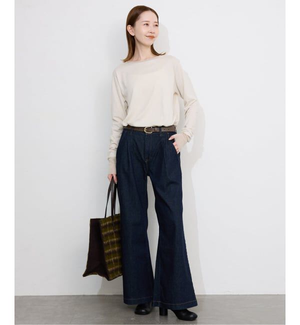 SLOBE IENA「《追加5》レイヤードスリーブロンTEE」|Tシャツ・カットソー|