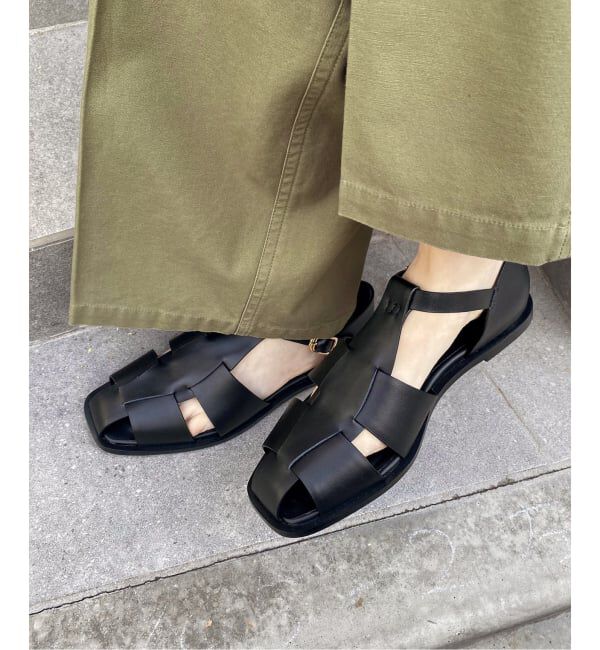 SLOBE IENA「《予約》SLOBE フラットグルカサンダル」|サンダル|