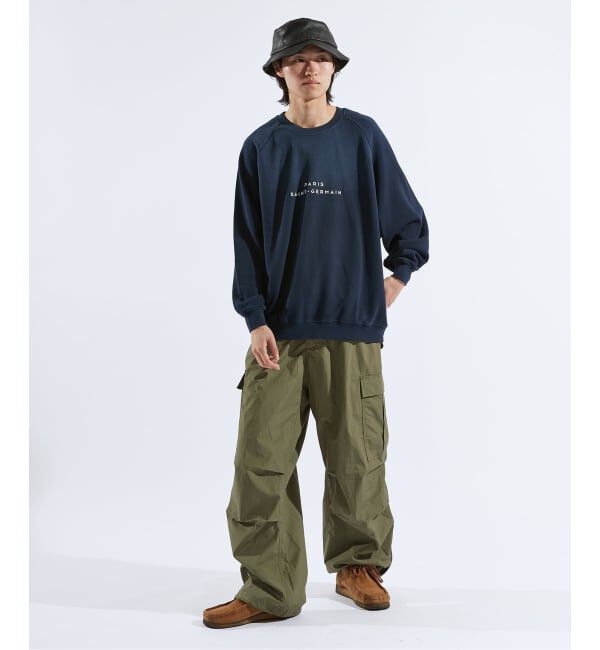 Paris Saint-Germain「【Paris Saint-Germain / パリ・サン＝ジェルマン】JP BACK EMBLEM SWEAT SHIRT」|スウェット・ジャージ|