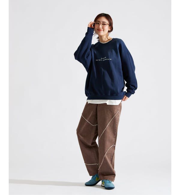 Paris Saint-Germain「【Paris Saint-Germain / パリ・サン＝ジェルマン】JP BACK EMBLEM SWEAT SHIRT」|スウェット・ジャージ|