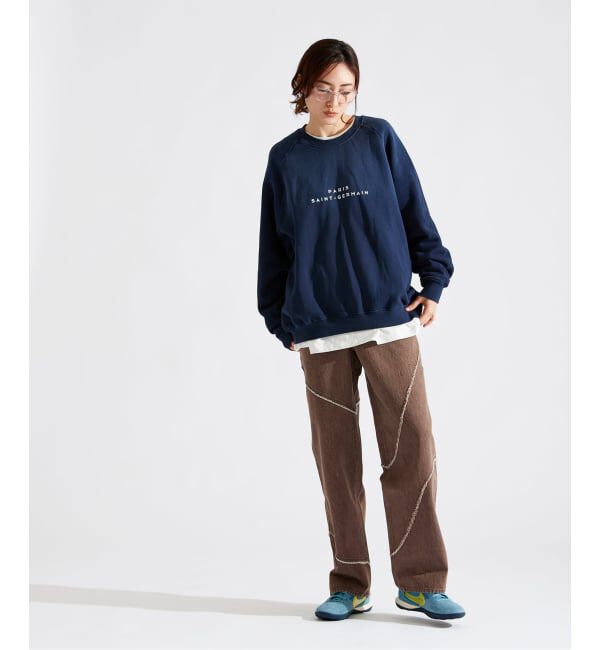 Paris Saint-Germain「【Paris Saint-Germain / パリ・サン＝ジェルマン】JP BACK EMBLEM SWEAT SHIRT」|スウェット・ジャージ|