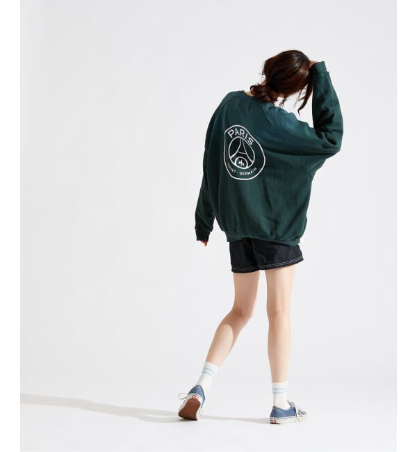 Paris Saint-Germain「【Paris Saint-Germain / パリ・サン＝ジェルマン】JP BACK EMBLEM SWEAT SHIRT」|スウェット・ジャージ|
