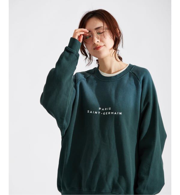 Paris Saint-Germain「【Paris Saint-Germain / パリ・サン＝ジェルマン】JP BACK EMBLEM SWEAT SHIRT」|スウェット・ジャージ|