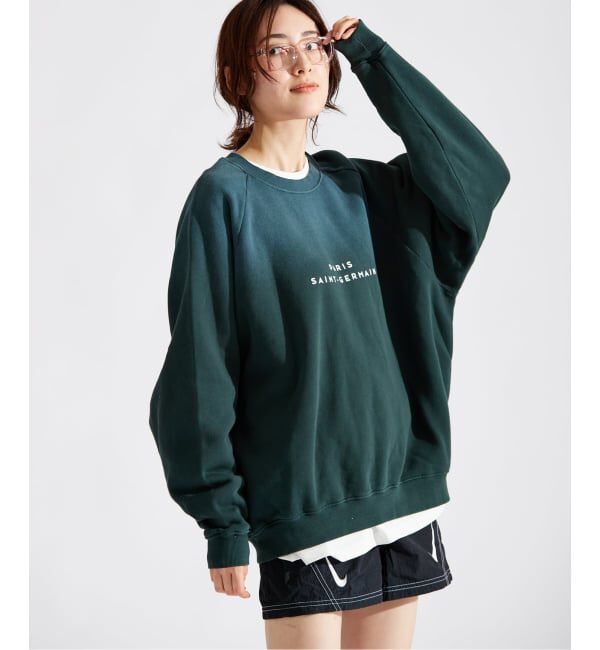 Paris Saint-Germain「【Paris Saint-Germain / パリ・サン＝ジェルマン】JP BACK EMBLEM SWEAT SHIRT」|スウェット・ジャージ|