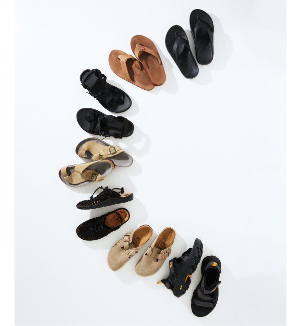 JOURNAL STANDARD relume「RAINBOW SANDALS / レインボーサンダル 別注 Double Layer レザーサンダル」|サンダル|