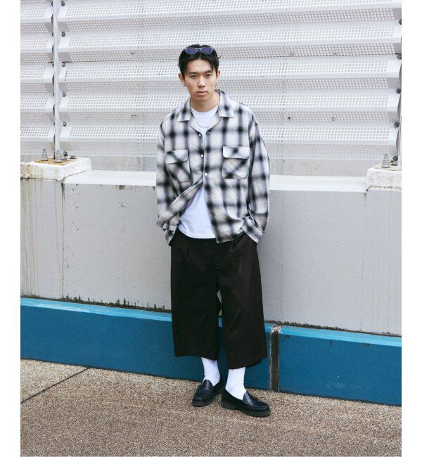 JOURNAL STANDARD「TR モダン スリー クォーター パンツ」|スラックス|