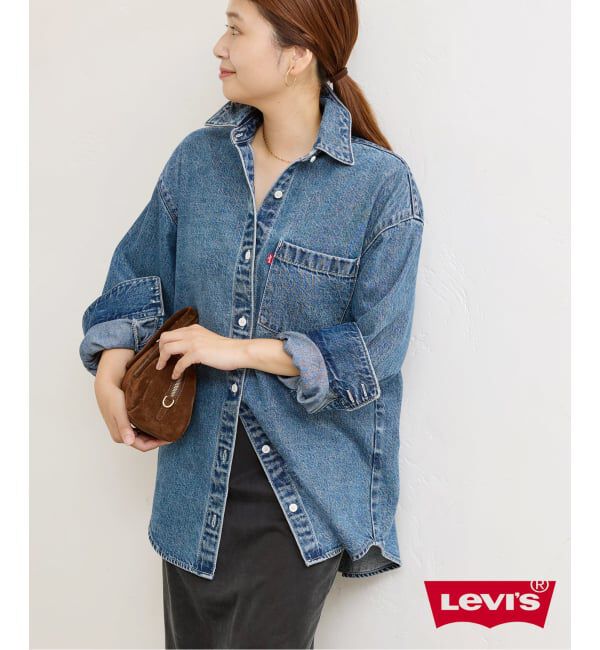 JOURNAL STANDARD「《追加》別注【LEVI'S(R)/リーバイス(R)】THE EVERYDAY SHIRTS：シャツ」|シャツ・ブラウス|ブルー A