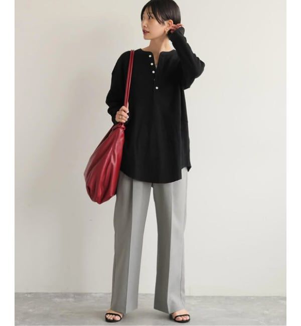 JOURNAL STANDARD relume「別注【Hanes / ヘインズ】ワッフルヘンリーネックプルオーバー」|Tシャツ・カットソー|