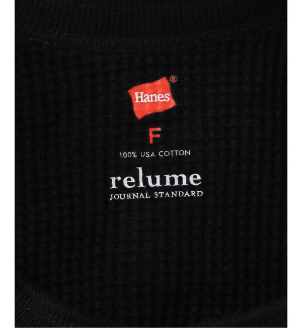 JOURNAL STANDARD relume「別注【Hanes / ヘインズ】ワッフルヘンリーネックプルオーバー」|Tシャツ・カットソー|