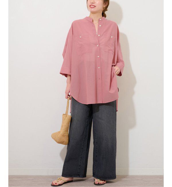 JOURNAL STANDARD relume「ナチュラルストレッチドルマンシャツ」|シャツ・ブラウス|