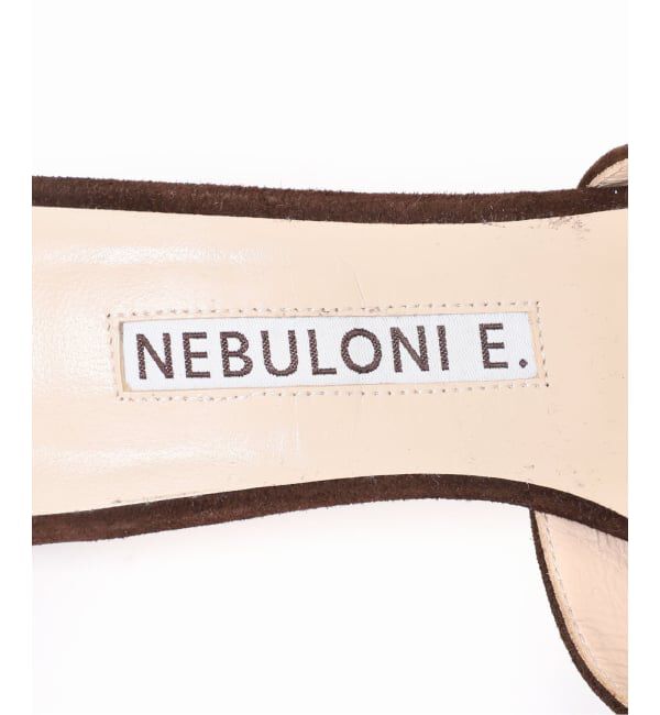 journal standard L'essage「【NEBULONI E. /ネブローニ】スエード アンクルストラップパンプス」|パンプス|
