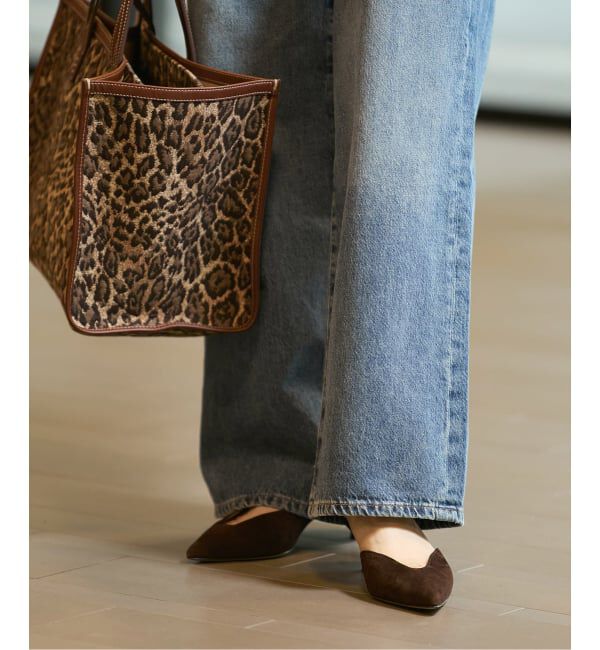 journal standard L'essage「【NEBULONI E. /ネブローニ】スエード アンクルストラップパンプス」|パンプス|