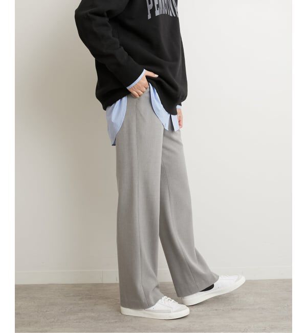 JOURNAL STANDARD relume「《一部WEB限定追加2/新色/新サイズ》サーモサキソニー裏起毛パンツ」|スラックス|