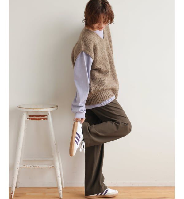 JOURNAL STANDARD relume「《一部WEB限定追加2/新色/新サイズ》サーモサキソニー裏起毛パンツ」|スラックス|