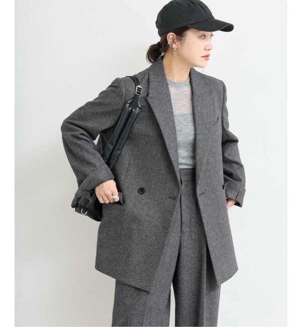 JOURNAL STANDARD「MANTECO PEAKED ジャケット」|テーラードジャケット|