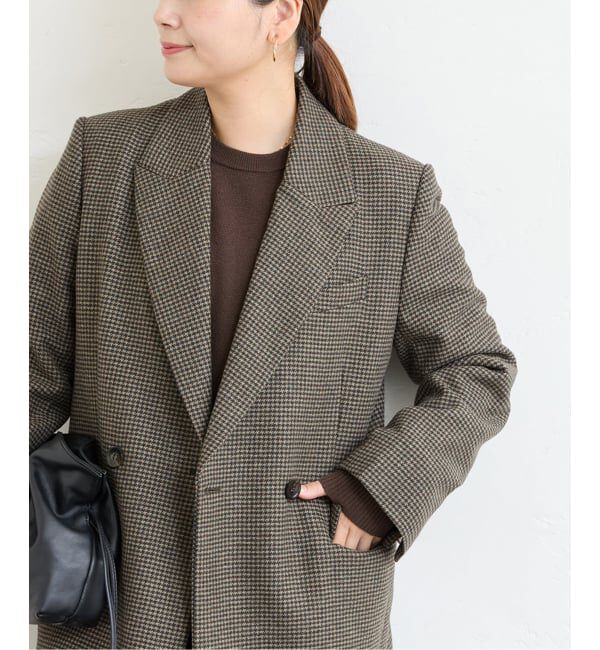 JOURNAL STANDARD「MANTECO PEAKED ジャケット」|テーラードジャケット|カーキ