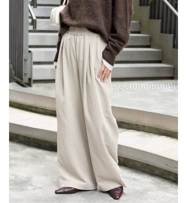 JOURNAL STANDARD「《追加2》コーデュロイワイドパンツ」|その他|