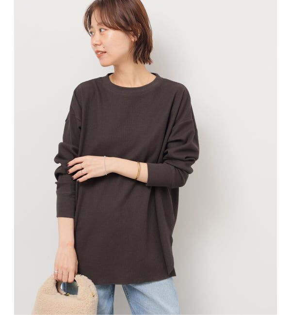 JOURNAL STANDARD relume「《追加》TCワッフルオーバーサイズロングスリーブTシャツ」|Tシャツ・カットソー|