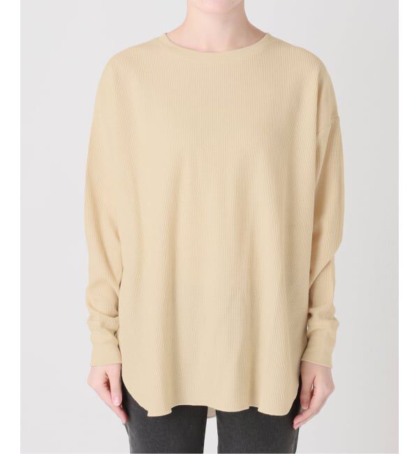JOURNAL STANDARD relume「《追加》TCワッフルオーバーサイズロングスリーブTシャツ」|Tシャツ・カットソー|