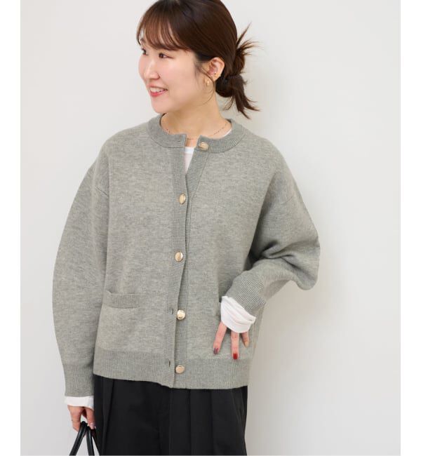 JOURNAL STANDARD relume「《追加》ダブルニットメタルボタンカーディガン」|カーディガン|