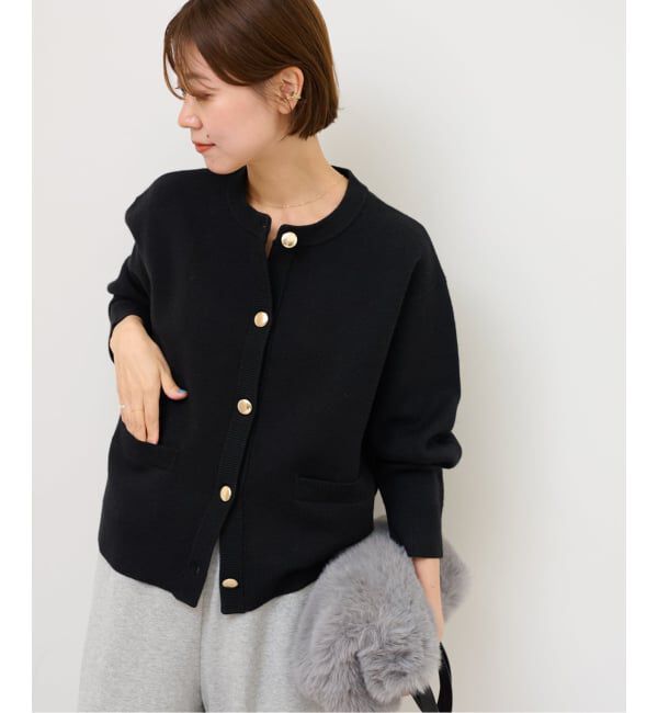 JOURNAL STANDARD relume「《追加》ダブルニットメタルボタンカーディガン」|カーディガン|