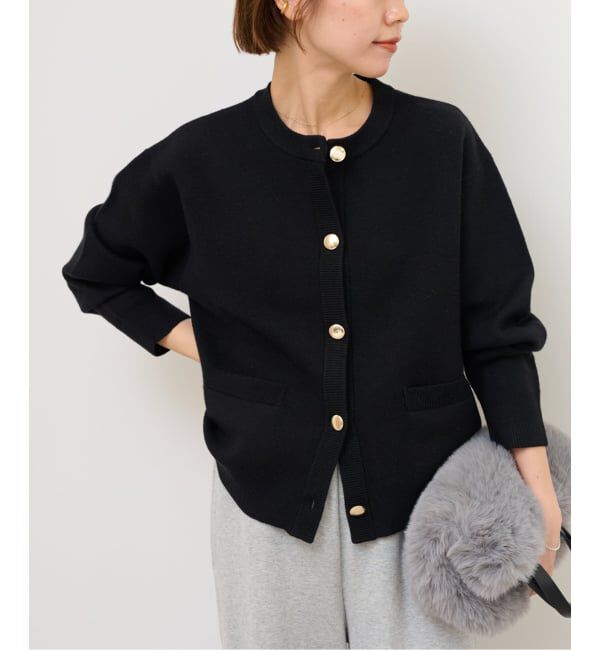 JOURNAL STANDARD relume「《追加》ダブルニットメタルボタンカーディガン」|カーディガン|