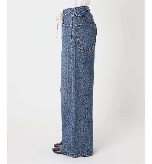 JOURNAL STANDARD relume「《予約》ドローストリングワイドデニム」|デニム|