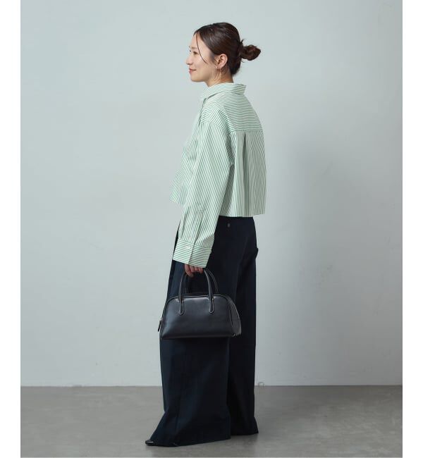 JOURNAL STANDARD「《予約》ハイカウントコットンクロップドシャツ」|シャツ・ブラウス|